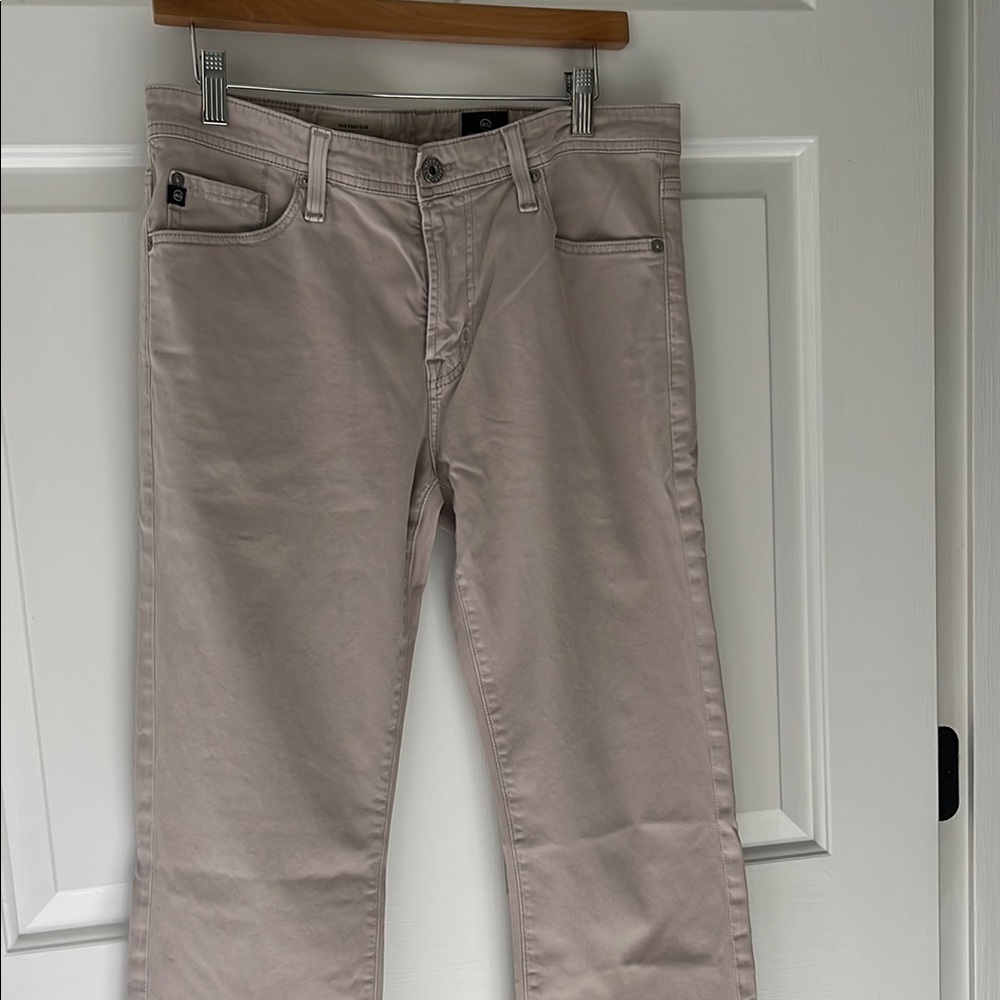AG Adriano Goldschmied Beige Men's Pants